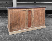 Load image into Gallery viewer, LARGE ANTIQUE 19th CENTURY ENGLISH PINE SHOP COUNTER BANK OF 12 DRAWERS, c1900

