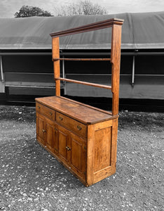 ANTIQUE 19th CENTURY ENGLISH PINE DRESSER, c1900