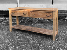 Load image into Gallery viewer, ANTIQUE 19th CENTURY ENGLISH PINE POTBOARD DRESSER BASE, c1900
