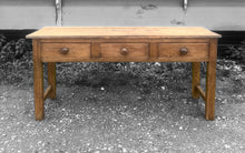 Load image into Gallery viewer, ANTIQUE 19th CENTURY ENGLISH PINE DRESSER BASE, c1900
