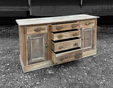 Load image into Gallery viewer, ANTIQUE 19TH CENTURY ENGLISH PINE DRESSER BASE SIDEBOARD, c1900
