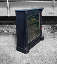 Load image into Gallery viewer, ANTIQUE 19th CENTURY EBONISED &amp; GLAZED DISPLAY CABINET, c1900

