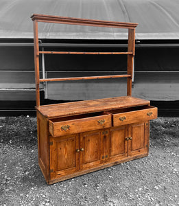 ANTIQUE 19th CENTURY ENGLISH PINE DRESSER, c1900