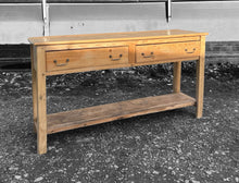 Load image into Gallery viewer, ANTIQUE 19th CENTURY ENGLISH PINE POTBOARD DRESSER BASE, c1900
