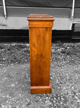 Load image into Gallery viewer, ANTIQUE 19th CENTURY FRENCH BURR WALNUT &amp; GLAZED DISPLAY CABINET, c1900
