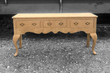 Load image into Gallery viewer, ANTIQUE 19th CENTURY ENGLISH LIGHT OAK DRESSER BASE, c1920
