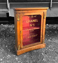 Load image into Gallery viewer, ANTIQUE 19th CENTURY FRENCH BURR WALNUT &amp; GLAZED DISPLAY CABINET, c1900
