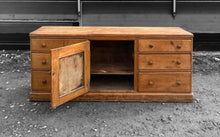 Load image into Gallery viewer, LARGE ANTIQUE 19th CENTURY ENGLISH PINE DRESSER BASE, c1900
