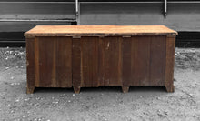 Load image into Gallery viewer, LARGE ANTIQUE 19th CENTURY ENGLISH PINE DRESSER BASE, c1900
