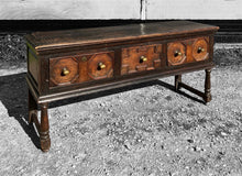 Load image into Gallery viewer, ANTIQUE 18th CENTURY ENGLISH OAK JACOBEAN DRESSER BASE, c1800
