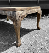 Load image into Gallery viewer, LARGE ANTIQUE 19th CENTURY FRENCH ORNATE OAK DINING TABLE, c1900
