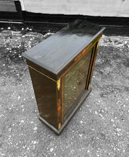 Load image into Gallery viewer, ANTIQUE 19th CENTURY EBONISED  &amp; GLAZED DISPLAY CABINET, c1900
