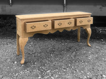 Load image into Gallery viewer, ANTIQUE 19th CENTURY ENGLISH LIGHT OAK DRESSER BASE, c1920
