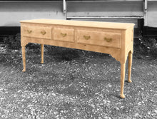 Load image into Gallery viewer, 20th CENTURY ENGLISH LIGHT OAK DRESSER BASE
