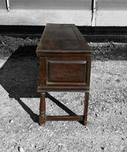 Load image into Gallery viewer, ANTIQUE 18th CENTURY ENGLISH OAK JACOBEAN DRESSER BASE, c1800
