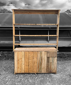 LARGE ANTIQUE 19th CENTURY ENGLISH PINE DRESSER, c1900