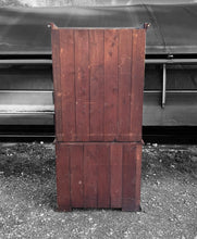 Load image into Gallery viewer, ANTIQUE 19th CENTURY ENGLISH OAK &amp; GLAZED APOTHECARY STYLE DRESSER, c1900
