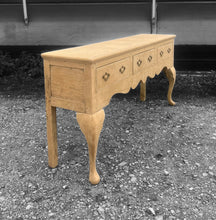 Load image into Gallery viewer, ANTIQUE 19th CENTURY ENGLISH LIGHT OAK DRESSER BASE, c1920
