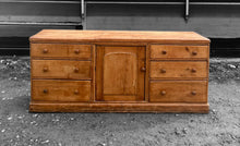 Load image into Gallery viewer, LARGE ANTIQUE 19th CENTURY ENGLISH PINE DRESSER BASE, c1900
