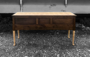 20th CENTURY ENGLISH LIGHT OAK DRESSER BASE