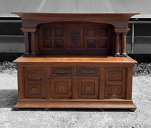 Load image into Gallery viewer, LARGE ANTIQUE 19th CENTURY SPANISH OAK DRESSER, c1900
