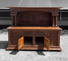 Load image into Gallery viewer, LARGE ANTIQUE 19th CENTURY SPANISH OAK DRESSER, c1900
