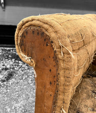 Load image into Gallery viewer, ANTIQUE 19th CENTURY ENGLISH OAK &amp; DECONSTRUCTED TUB ARMCHAIR, c1900
