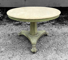 Load image into Gallery viewer, ANTIQUE 19th CENTURY FRENCH OAK PAINTED TILT TOP BREAKFAST TABLE, c1900
