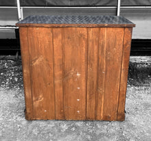 Load image into Gallery viewer, ANTIQUE 19th CENTURY ENGLISH PAINTED GEOMETRIC CHEST OF DRAWERS, c1900
