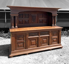 Load image into Gallery viewer, LARGE ANTIQUE 19th CENTURY SPANISH OAK DRESSER, c1900
