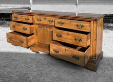 Load image into Gallery viewer, ANTIQUE 19th CENTURY GEORGIAN ENGLISH COUNTRY OAK DRESSER BASE, c1830
