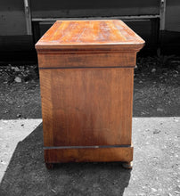 Load image into Gallery viewer, ANTIQUE 19th CENTURY FRENCH BURR WALNUT CHEST OF DRAWERS, c1900
