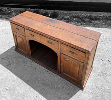 Load image into Gallery viewer, ANTIQUE 19th CENTURY ENGLISH COUNTRY OAK DRESSER BASE, c1900
