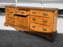 Load image into Gallery viewer, ANTIQUE 19th CENTURY GEORGIAN ENGLISH COUNTRY OAK DRESSER BASE, c1830
