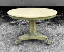 Load image into Gallery viewer, ANTIQUE 19th CENTURY FRENCH OAK PAINTED TILT TOP BREAKFAST TABLE, c1900
