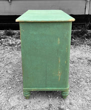 Load image into Gallery viewer, ANTIQUE 19th CENTURY ENGLISH PINE PAINTED CHEST OF DRAWERS, c1900
