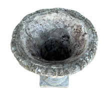 Load image into Gallery viewer, ANTIQUE 20th CENTURY FRENCH ORNATE WEATHERED GARDEN URN, c1920
