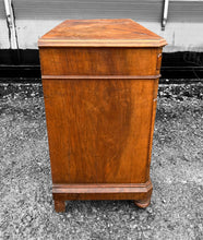 Load image into Gallery viewer, ANTIQUE 19th CENTURY FRENCH BURR WALNUT CHEST OF DRAWERS, c1900
