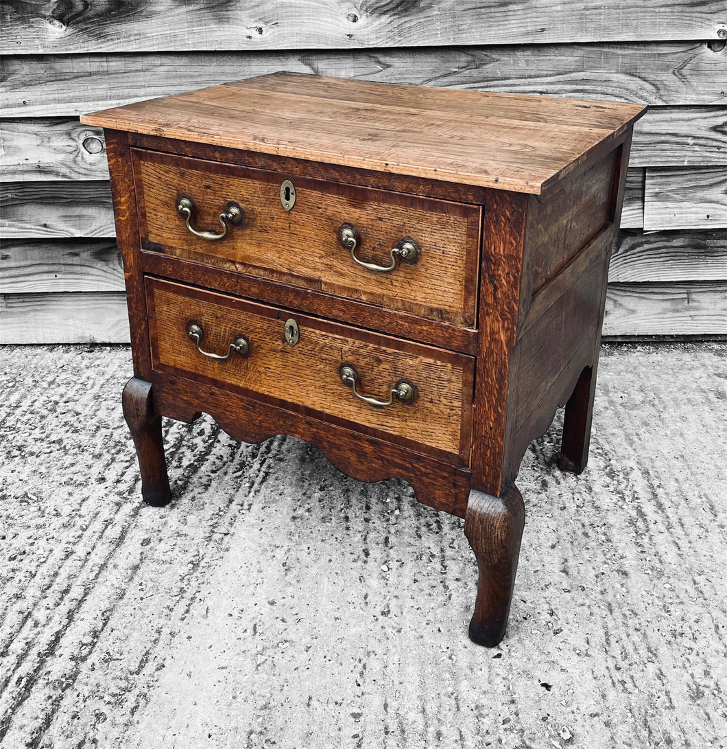 ANTIQUE 19TH CENTURY FRENCH COUNTRY OAK CHEST OF DRAWERS, C1900