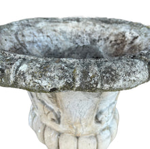 Load image into Gallery viewer, ANTIQUE 20th CENTURY FRENCH ORNATE WEATHERED GARDEN URN, c1920
