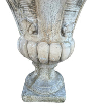 Load image into Gallery viewer, ANTIQUE 20th CENTURY FRENCH ORNATE WEATHERED GARDEN URN, c1920
