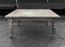 Load image into Gallery viewer, LARGE ANTIQUE 19th CENTURY ENGLISH CARVED OAK EXTENDING DINING TABLE, c1900
