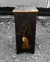 Load image into Gallery viewer, ANTIQUE 20TH CENTURY ORIENTAL EMBOSSED CHINOISERIE CUPBOARD, C1920
