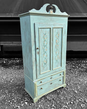 Load image into Gallery viewer, ANTIQUE 19TH CENTURY FRENCH ORNATE HAND PAINTED WARDROBE, C1900
