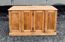 Load image into Gallery viewer, ANTIQUE 19th CENTURY ENGLISH RUSTIC PINE KITCHEN SIDEBOARD, c1900
