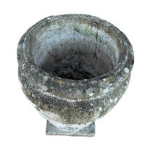 Load image into Gallery viewer, ANTIQUE 20TH CENTURY FRENCH ORNATE WEATHERED STONE URN, c1920
