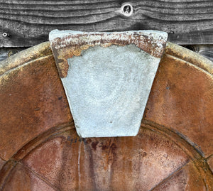 20TH CENTURY WEATHERED ARCHED WATER FOUNTAIN FEATURE
