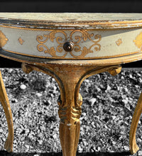 Load image into Gallery viewer, ANTIQUE 20TH CENTURY ITALIAN GILT FLORENTINE CONSOLE TABLE, C1920
