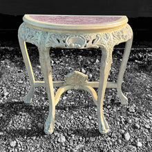 Load image into Gallery viewer, 20TH CENTURY FRENCH ORNATE MARBLE TOPPED CONSOLE TABLE, C1940
