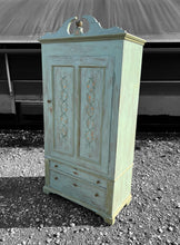 Load image into Gallery viewer, ANTIQUE 19TH CENTURY FRENCH ORNATE HAND PAINTED WARDROBE, C1900
